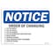 Signmission OSHA, Order Of Changing 1. Put On Boots 2. Put, 10in X 7in Plastic, 10" W, 7" H, Landscap OS-NS-P-710-L-17032 - alternate 1